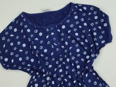 niebieskie sukienki plus size: Bluzka damska, rozmiar M — 1