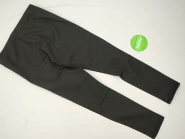legginsy bawełniane krótkie damskie: Leggings, Legginsy Eleganckie damskie, rozmiar M — 4