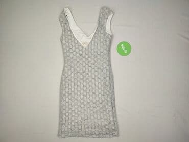 sukienka srebrna cekiny h: Women`s dress, size M (EU 38) — 3