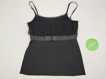 czarne bluzki basic: Vila, Top damski, rozmiar XL — 2
