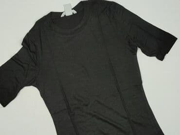 czarne body z długim rękawem h m: H&M, Women`s T-shirt, size XS — 1