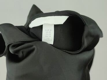 bluzka czarna na impreze: H&M, Top damski, rozmiar M — 4