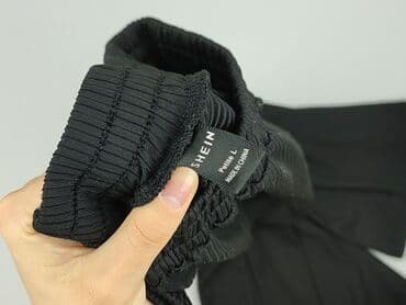 hello kitty spodnie shein: Shein, Material trousers for women, size L — 5