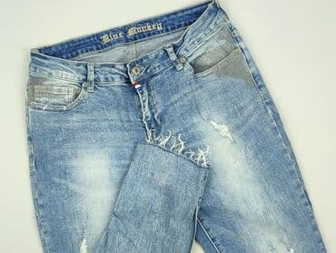 woskowane legginsy z wysokim stanem zara: Jeans for women, size L (EU 40) — 1