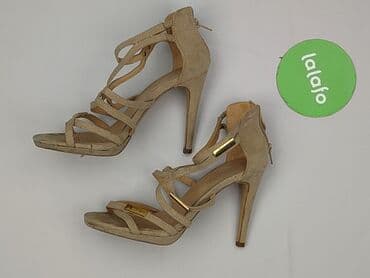 kapcie z piętą: Sandały damskie, rozmiar 38 — 2