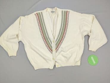 sweter na guziki: Kardigan damski, rozmiar 6XL — 2