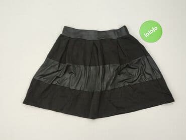 spódnice czarne eko skóra: Spódnica damska, rozmiar S — 3