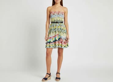 wiosenne bluzki: Sukienka damska, rozmiar S — 6