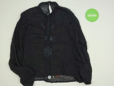 czarna bluzka koronkowa zara: Zara, Bluzka damska, rozmiar M — 3