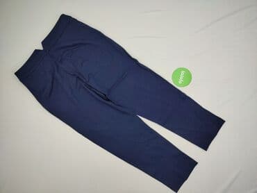 eleganckie sukienki z gipiury: Material trousers for women, size XL (EU 42) — 3