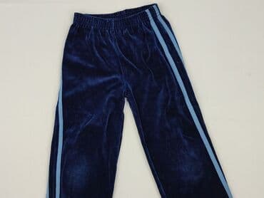 czarne rajstopy ze wzorami: Sweatpants, 4-5 years, 104/110, condition - Very good — 1