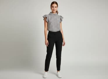 sukienki ze stójką: Ann Christine, Bluzka damska, rozmiar S — 7