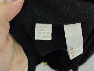 rozkloszowana sukienka z ekoskórą: Bodyflirt, Sukienka damska, rozmiar S — 5