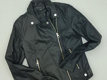 kurtka bomber cropp: Sinsay, Kurtka skórzana damska, rozmiar XS — 1