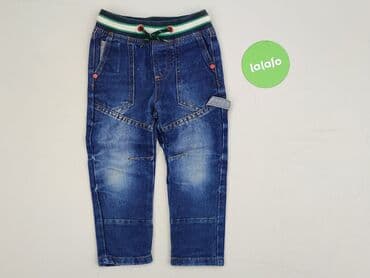 biała sukienka dla dziewczynki reserved: Spodnie jeansowe, Boys, 2-3 lat, 98, stan - Idealny — 2