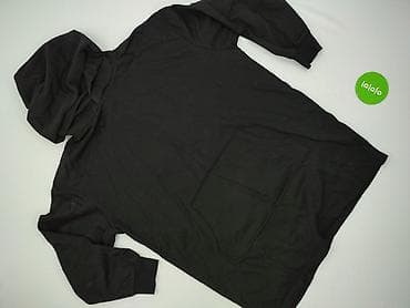 sweter czarny: H&M Divided, Bluza z kapturem damska, rozmiar XL — 2