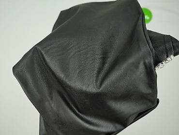 new age buty: Damskie spodnie z eko‑skóry, czarne, Made in Italy - Krój: luźniejsze — 4