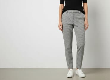 zara spodnie wyprzedaż: Zara, Spodnie materiałowe damskie, rozmiar M — 1