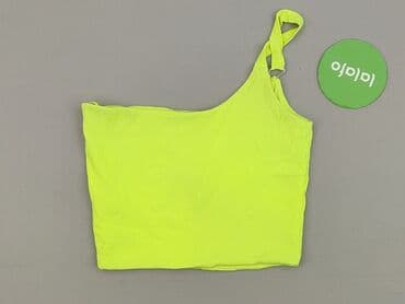 bluzka żółta w czarne paski: Tally Weijl, Top damski, rozmiar M — 3