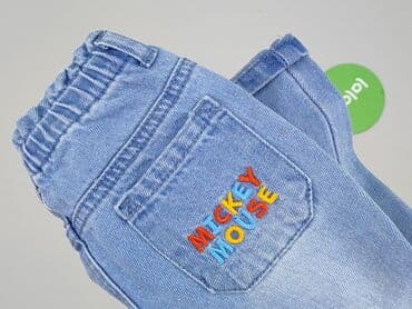 marks spencer spodnie: Spodnie jeansowe, Primark, 6-9 miesięcy, stan - Bardzo dobry — 6