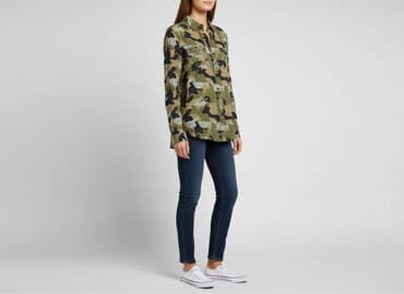 koszula niebieska hm: H&M, Koszula damska, rozmiar S — 6