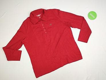 red polo: Bluzka damska, rozmiar 4XL — 2
