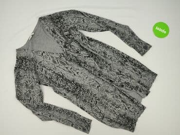 długi sweter sukienki: Yessica, Kardigan damski, rozmiar M — 2