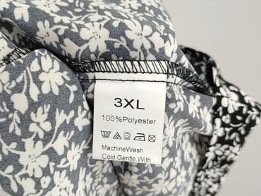 czarne bluzki dekolt v: Bluzka damska, rozmiar 3XL — 4