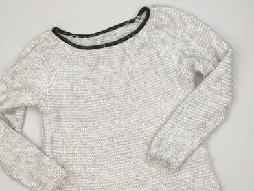 sweter w chmurki reserved: Sweter damski, rozmiar S — 1