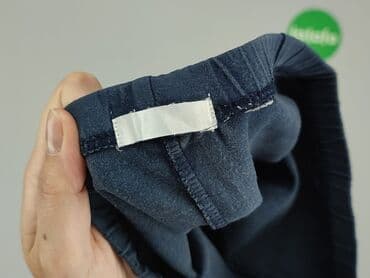 spodnie woskowane wysoki stan: Sweatpants, 9-12 months, condition - Good — 4