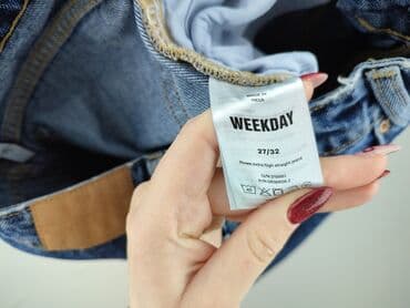 slim ankle jeans: Weekday, Jeansy damskie, rozmiar S — 5