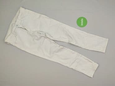 białe damskie jeansy: H&M, Jeansy damskie, rozmiar M — 2