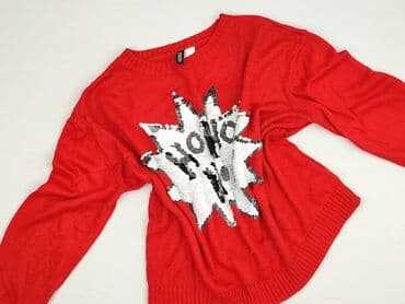 sweter w paski h: H&M, Sweter damski, rozmiar M — 1