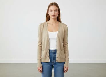 tanie narzutki damskie: Kardigan damski, rozmiar S — 5