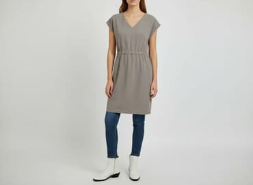 beżowe sukienki: Sukienka damska, rozmiar S — 1