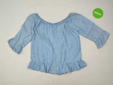 bluza z czerwonym napisem: Sinsay, Bluzka damska, M — 2