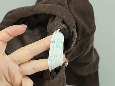 sweter bordo: Bluza z kapturem damska, rozmiar S — 5