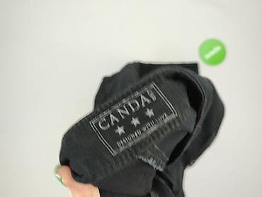 Women's Clothing: Canda, Material trousers for women, size XL — 4