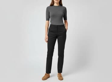 benetton chinosy damskie: Mango, Spodnie materiałowe damskie, rozmiar M — 7