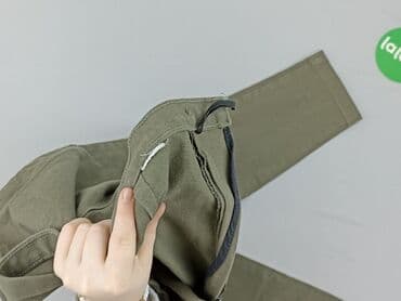 woskowane legginsy z wysokim stanem zara: Spodnie damskie, rozmiar S — 4
