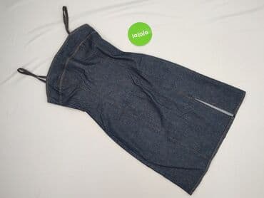 sukienka z cienkiego jeansu: Sukienka damska, rozmiar 2XS — 4