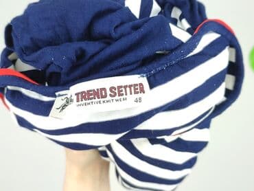 niebieski golf damski: Tunika damska, rozmiar 4XL — 4