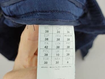 woskowane legginsy z wysokim stanem zara: Promod, Джинси жіночі, розмір M — 4