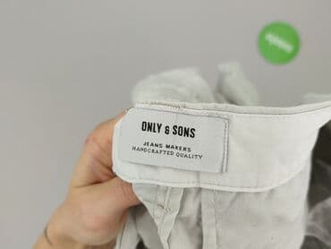 bennon sandały: ONLY & SONS, Szorty dla mężczyzn, rozmiar M — 4