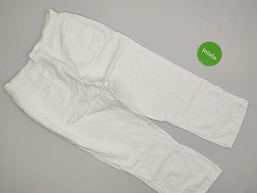 bialy: Spodnie materiałowe damskie, rozmiar XL — 3