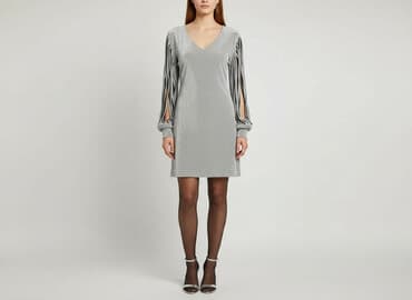 srebrna narzutka: Women`s dress, size S — 1