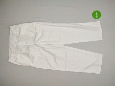 oversized t shirty basic: Material trousers for women, size XL (EU 42) — 2