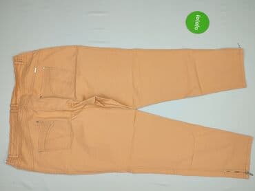 oversized t shirty basic: Material trousers for women, size 4XL (EU 48) — 3