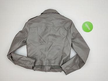 pull and bear bomberka damska: Kurtka skórzana damska, rozmiar S — 3