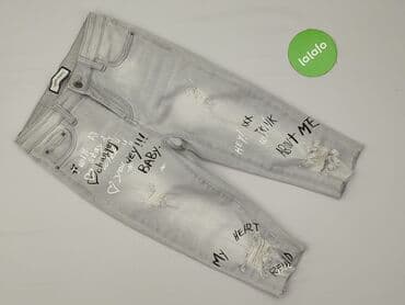 jeansy z serduszkami: Queen Hearts, Jeansy damskie, rozmiar S — 2